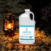 Liquid Paraffin Lamp Oil - 1 Gallon - Smokeless, Odorless, Ultra Clean Burning Fuel - Tiki Torch Fuel for Indoor and Outdoor Use- Made in The U.S.A.