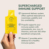 Beekeeper's Naturals Liposomal Vitamin C + Propolis, Gel, Effective Bio-Available Immune Support Delivery, 12 Ct