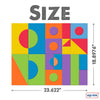 Large Building Foam Blocks for Toddlers - Giant Jumbo Big Building Blocks - Variety Shapes and Colors - Waterproof, Washable, Stackable, Non-Toxic Construction Daycare Preschool Toys