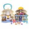 Mattel Disney Wish Mini Doll & Dollhouse Playset, Asha of Rosas Cottage with Micro Doll, Star Figure & 15+ Furniture & Accessories, Travel Toys