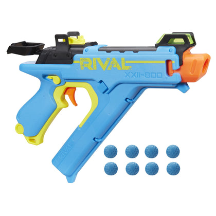 NERF Rival Vision XXII-800 Blaster, Most Accurate Rival System, Adjustable Sight, Integrated Magazine, 8 Rival Accu-Rounds