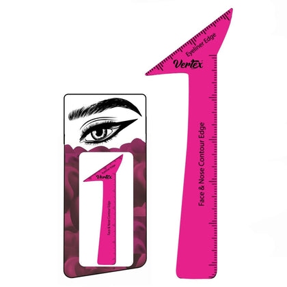 Eyeliner Stencils Pencil Liquid Waterproof Tool For Liner Makeup Brush Pen Stamp Thin Sharpener Cat Eyes Small Angled Wing Tip | Real Beginners Techniques Eye Shadow Lines Gel Eyebrow Pomade Black