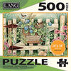 LANG Garden Gate 500 Piece Jigsaw Puzzle, Artwork by Susan Winget