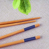 Antner 5 Pairs Bamboo Chopsticks Reusable Japanese Style Chopstick Gift Sets, Classic Natural Bamboo Chop Sticks Dishwasher Safe, 8.8 Inch/22.5cm