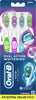 Oral-B Vivid Dual Action Whitening Toothbrushes, Soft, 4 Count (Packaging and Product Color May Vary)