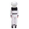 Spooktacular Creations Astronaut Costume with Helmet for Kids, Space Suit, Jumpsuit for Halloween Boys Girls Pretend Role Play Dress Up (White)-S