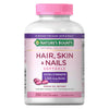 Nature's Bounty Hair Skin and Nails 5000 mcg of Biotin - 250 Coated Tablets Extra Strength