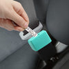 Morlike Silicone Seatbelt Secure Buckle Safety Cover Lock | Keep Children Safe in Car Seat and Prevent Kids from Accidentally Unbuckling | Buckle Guard Fits Almost Vehicles (Light Blue, 2 Pack)