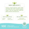 Organyc 100% Organic Cotton Balls for Sensitive Skin, 100 Count