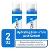 CeraVe Hyaluronic Acid Face Serum | 1 Oz Each | Hydrating Serum for Face With Vitamin B5 | for Normal To Dry Skin | Paraben & Fragrance Free, 2 Pack