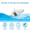 Doli Yearning Upgrade Baby Bath Thermometer Room Temperature| Water Thermometer|Kids' Bathroom Safety Products| Baby Bath(Seal Shape)℃/℉, LCD