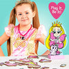 Love, Diana Outfit Mashups Wooden Dress Up Doll by Horizon Group USA, Love Diana Dress Up Kit, Includes 30+ Reusable Magnetic Pieces, Love Diana Wood Doll, Doll Stand & More