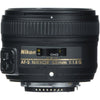 Nikon AF-S FX NIKKOR 50mm f/1.8G Lens with Auto Focus for Nikon DSLR Cameras