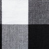 DII Buffalo Check Collection, Classic Farmhouse Table Runner, 14x72, Black & White