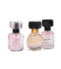 Victoria's Secret Deluxe Mini Fragrance Trio, Eau de Parfume Valentine's Day Giftset for Women, Includes Bombshell, Bare and Tease Mini Perfumes