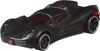 Hot Wheels Marvel Toy Character Car 5-Pack in 1:64 Scale: Captain America, Black Panther, Black Widow, Iron Man & Thanos