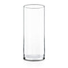 CYS Excel Clear Glass Cylinder Vase (H:12