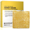 Everlit Care Honey Gauze - Medical Grade Manuka Honey Patches for Cuts, Skin Tears, Burns | Sterile Wound Care Burn Dressing 4