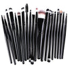 Makeup Brushes Pimoys Make up Brush Set 20 PCs Professional Face Eyeliner for Foundation Blush Concealer Eyeshadow with Travel Black