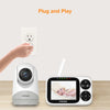 VTimes Extra Camera, Baby Monitor Add-on Camera for VT302, Pan-Tilt-Zoom Camera, Easy to Pair, NOT Compatible for Any Other Model