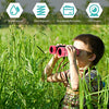 2 Pieces Kids Binoculars Shock Proof Toy Binoculars Set for Age 3-12 Years Old Boys Girls Bird Watching Educational Learning Hunting Hiking Birthday Presents