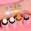 evpct White Silver Face Highlighter Makeup Liquid for Face Pearl White Face Shimmery Shimmer Foundation Powder Highlighter Makeup Palette Stick Body Highlighter Fairy Shimmer Glitter Bomb Illuminators