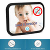 funbliss Baby Car Mirror Safely Monitor Infant Child in Rear Facing Car Seat,Car Mirror Baby Rear Facing Seat?See Children or Pets in Backseat?Best Newborn Car Seat Accessories, Shatterproof