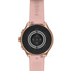 Fossil Men's or Women's Gen 6 Wellness Edition 44mm Touchscreen Silicone Smart Watch, Color: Rose Gold, Blush (Model: FTW4071V)