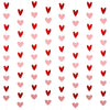 80 Heart Garland Red & Pink- Valentines Day Decoration, Hanging Hearts, Valentines Day Banner, Hanging Valentines Garland, Valentine's Day Decorations, Large Heart Valentines?NO DIY?