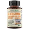 Glucosamine Sulfate with Hyaluronic Acid, Bioperine, MSM & Boswellia. 5-in-One Joint Support Supplement. Antioxidant & Inflammatory Support - Joint Health, Flexibility and Comfort. 60 Capsules