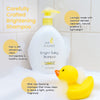 Just Hatched Bright Baby Shampoo Multi-Pack - Gentle Hair Cleanser, Loveable Yummy Fragrance, Great for Newborns, Hypoallergenic, Gluten Free, No Yucky Stuff & Harsh Ingredients, 13.5 fl oz (2 Pack)