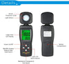 Cheffort Digital Lux Meter, Illuminometer, Photometer, 0?200,000 Lux Measure Range, Lux/FC Unit Selection for Homes, Agriculture, Warehouses, Farms, Stage, Stadiums