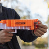 NERF Minecraft Pillager's Crossbow, Dart-Blasting Crossbow, Includes 3 Elite Darts, Real Crossbow Action, Pull-Back Priming Handle