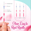 Clinical Guard 25 Pregnancy Tests Early Detection Strips - Sensitive & Accurate Measurement Within 5 mins - Early Detection Pregnancy Test Strip - Easy to Use for Home Tests - HCG Test Strip Kit