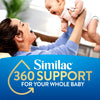 Similac 360 Total Care Infant Formula, with 5 HMO Prebiotics, Our Closest Formula to Breast Milk, Non-GMO, Baby Formula Powder, 36-oz Tub (Case of 3)