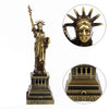 Science in Sport Statue of Liberty Handmade Artware Model Decoration 6 inch-Antique Brass