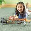 Learning Resources Jumbo Forest Animals - 5 Pieces, Ages 3+ Pretend Play Animals for Toddlers, Preschool Learning Toys, Kids Play Animal Figures, Zoo Animals