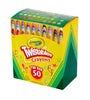 Crayola Mini Twistables Crayons (50 Ct), Kids Art Supplies, Unique Gifts for Kids, Stocking Stuffers, Crayons for Toddlers, 3+