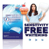 Lovely Smile Premium Line 50 Teeth Whitening Strips for 25 applications - White Teeth in 1 Hour - Enamel Safe - No Slip and No Sensitivity - Dental Whitener Kit by Ray of Smile