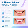 GLOWFINITY Teeth Whitening Kit - LED Light, 35% Carbamide Peroxide, (3) 3ml Gel Syringes, (1) Remineralization Gel, and Tray