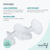 Motif Medical, Luna Breast Shields Flanges, Replacement Parts for Luna Breast Pump