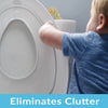 Next Step Potty-Training Toilet Seat, Elongated, White