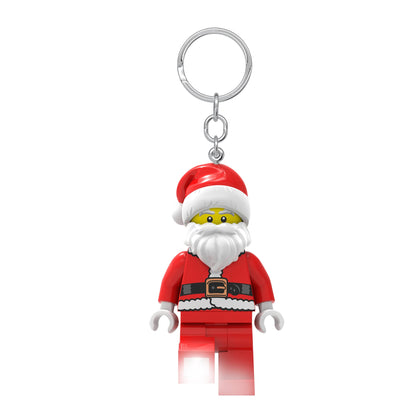 LEGO Classic Santa Keychain Light - 3 Inch Tall Figure (KE189)