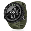 PALADA Men's Digital Sports Watch Waterproof Tactical Watch with LED Backlight Watch for Men (Army Green)