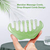 2pcs Massage Comb, Guasha Scraping Scalp Comb, Multi-Functional Handheld Head Massage Tool, Meridians Massager for Head Caring, Relaxation, Physical Therapy, Acupoint Treatment - Plastic Material