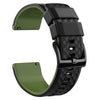 Ritche Silicone Watch Bands 18mm 20mm 22mm 24mm Quick Release Rubber Watch Bands for Men, Black / Army Green / Black, 20mm, Classic,Sport