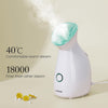 Facial Steamer Nano Ionic Hot Mist Face Steamer Home Sauna SPA Face Humidifier Atomizer for Women Men Moisturizing Unclogs Pores Spa Quality