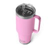 YETI Rambler 42 oz Straw Mug, Vacuum Insulated, Stainless Steel, Power Pink