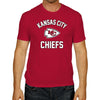 Team Fan Apparel Unisex-Adult NFL Gameday Adult Pro Lightweight Tagless Semi-Fitted Football Shirt Kansas City Chiefs - Red - (X-Large)