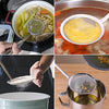 TEMCHY Hot Pot Fat Skimmer Spoon - Stainless Steel Fine Mesh Strainer for Skimming Grease and Foam